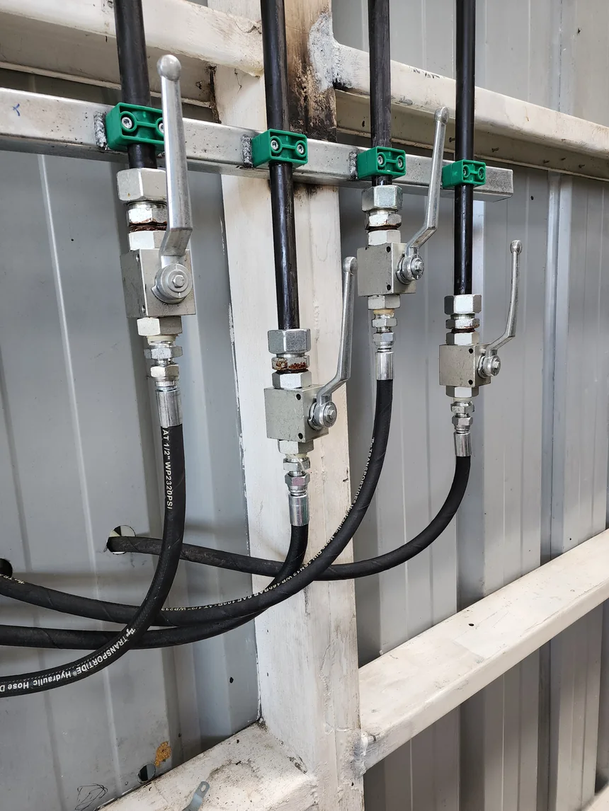 Manifold de válvulas de lubricación de alta presión — proyecto Prolain