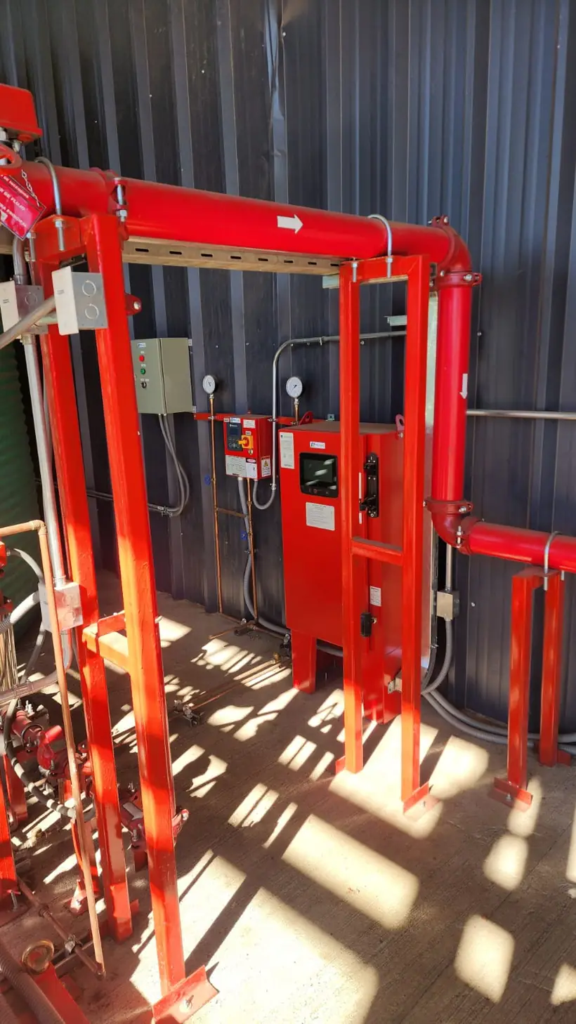 Tablero controlador de bomba de incendio — proyecto Prolain